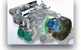 hybrid engine scheme